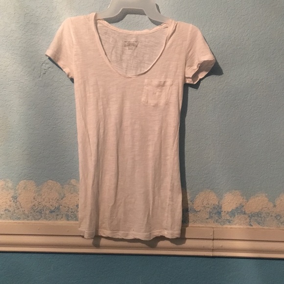 White Scoop Neck T Shirt Victoria's Secret