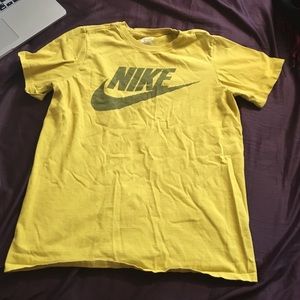 Boys Yellow Nike Shirt