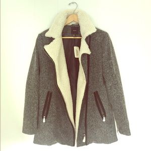 NWT Forever 21 Heather Grey Jacket women's L