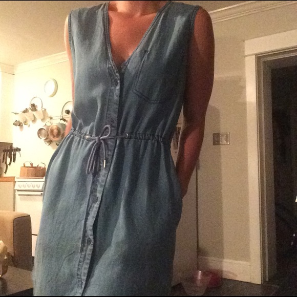 Cheap Monday Heart Dress in Chambray - Picture 2 of 2