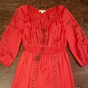 BOHO STYLE SALMON TUNIC ❤️