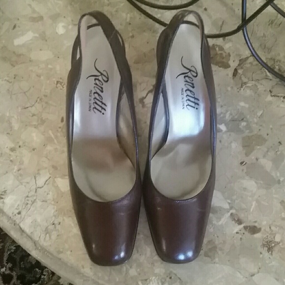 RESETTI HIGH HEEL/MADE IN SPAIN/LEATHER*SALE*