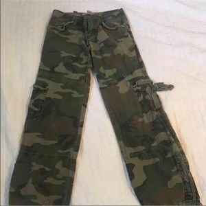 Camo cargos