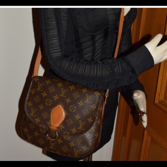 Authnetic Louis Vitton  Canvas Saint Cloud GM