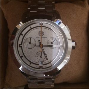 Tory watch, Stainless/steel Silver Chronograph