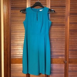 Calvin Klein size 10 teal dress