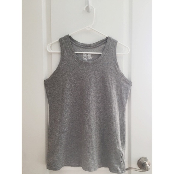 nike gray tank