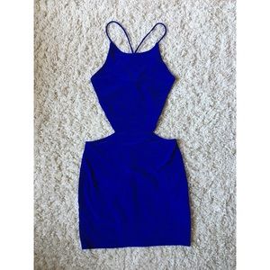 Purple-Blue Vegas Dress
