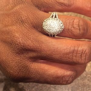 Vintage White Gold ring