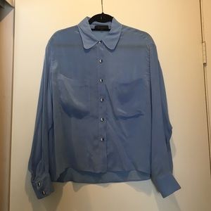 Gorgeous Kelly Wearstler 100% Cupro blouse (NWOT)