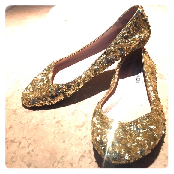 steve madden sequin flats