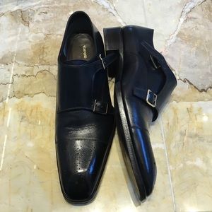 Tom Ford - Wessex Leather Monk Strap Shoes