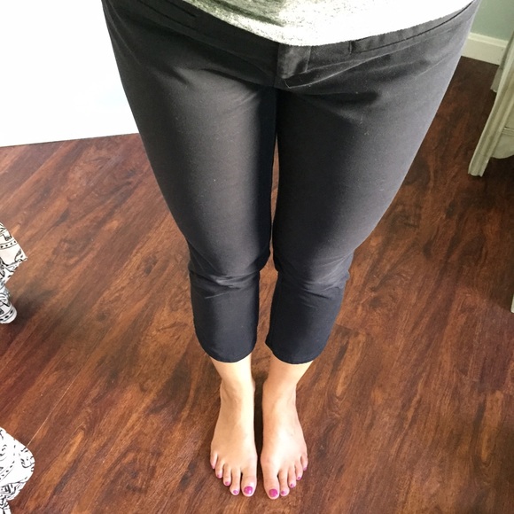 Cartonnier brand Antrhopologie black cropped pants