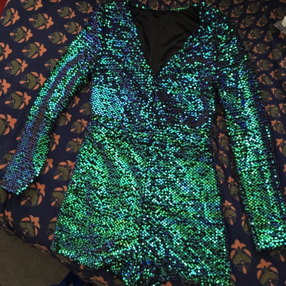 Sequin romper