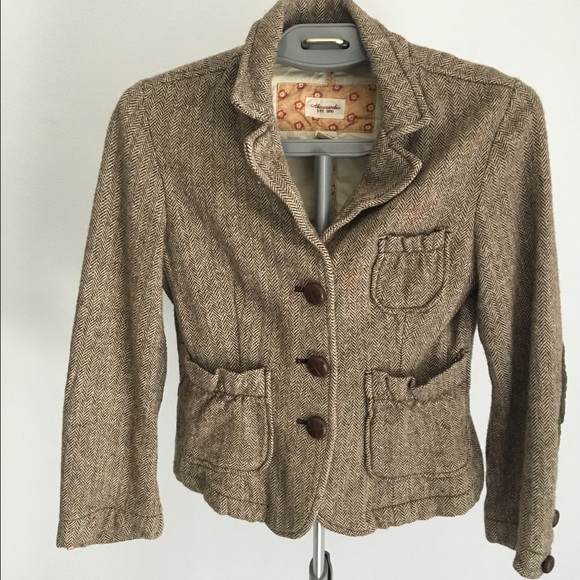Tweed Abercrombie & Fitch Blazer
