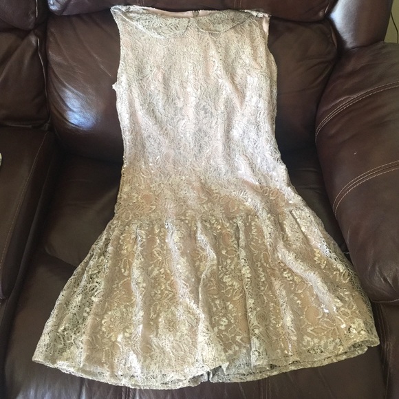 Shimmering Lace Dress