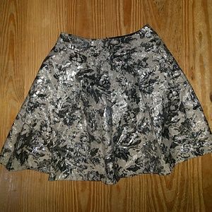 Silver Party Skirt