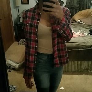 100 cotton pink and blue flannel