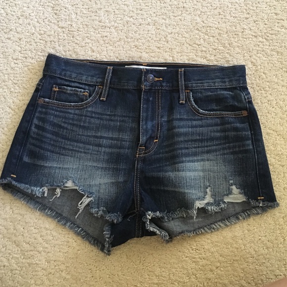 (New) Abercrombie high waisted denim shorts - Picture 1 of 5