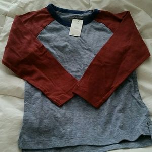 Boy 3T GAP long sleeved raglan shirt