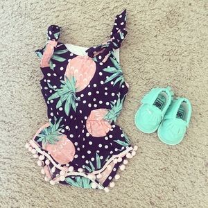Romper & Moccasins