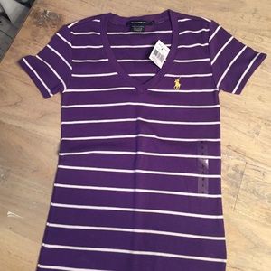 Ralph Lauren V neck t shirt