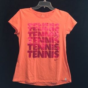 NIKE DRI FIT TENNIS SHIRT