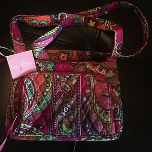 Vera Bradley Little Hipster - Pink Swirls