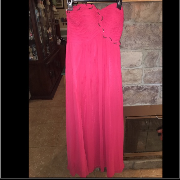Calvin Klein Coral Gown - Picture 1 of 4