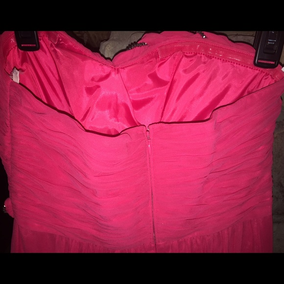 Calvin Klein Coral Gown - Picture 4 of 4