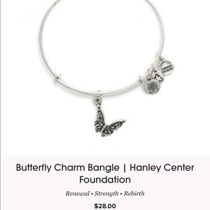 Alex and Ani Butterfly Bracelet