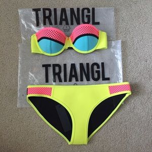 Triangl Bowie Passion Pop Dupe Bikini :: small/xl