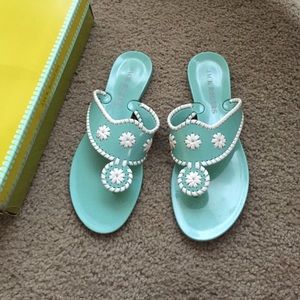 Bahamas Navajo Mint Jelly Jack Rogers