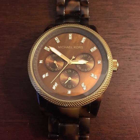 Michael Kors Accessories - Michael Kors Tortoise Watch