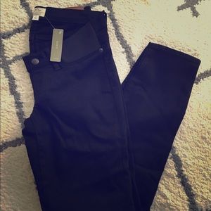 Maternity pull on toothpick jeans