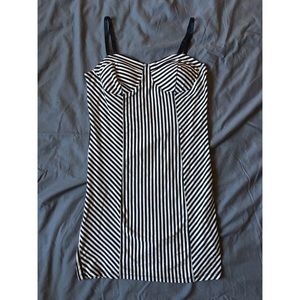 B&W Stretchy Dress