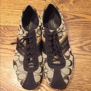 Coach signature monogram Jayne sneakers