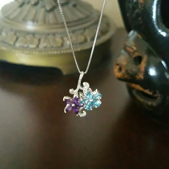 CLOSET CLOSING  925silver diamond and gemstone - Picture 3 of 3