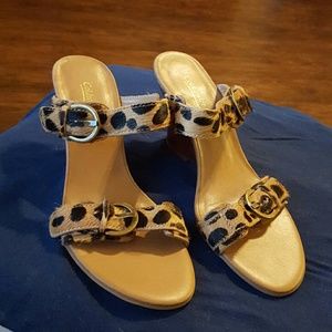 Leopard Print Sandals