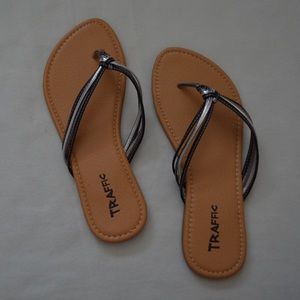 Strappy Traffic flip flops