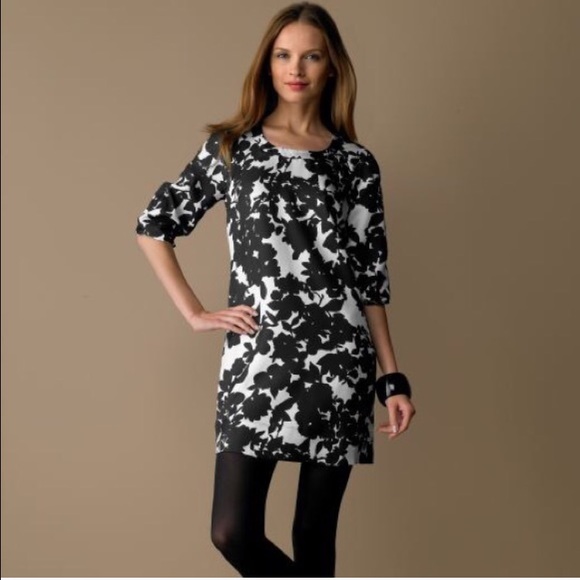 BR Silk Shift Floral Dress