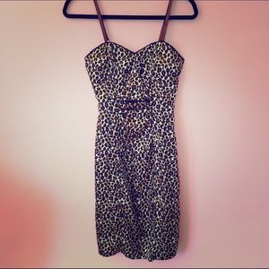 My favorite Leopard print dress