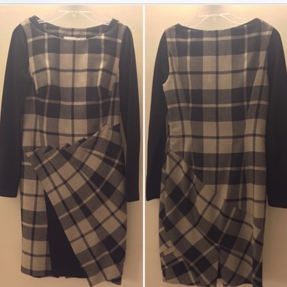 Karen Millen Plaid work/business dress
