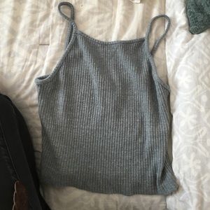 Grey brandy tank
