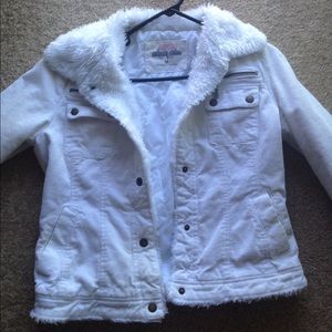 next to new!!! Deb white jacket