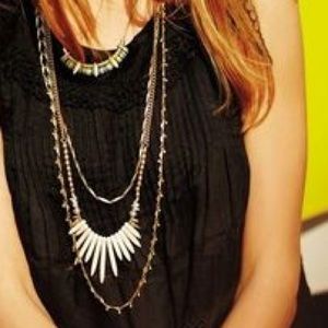 Stella & Dot Beaded Long Necklace