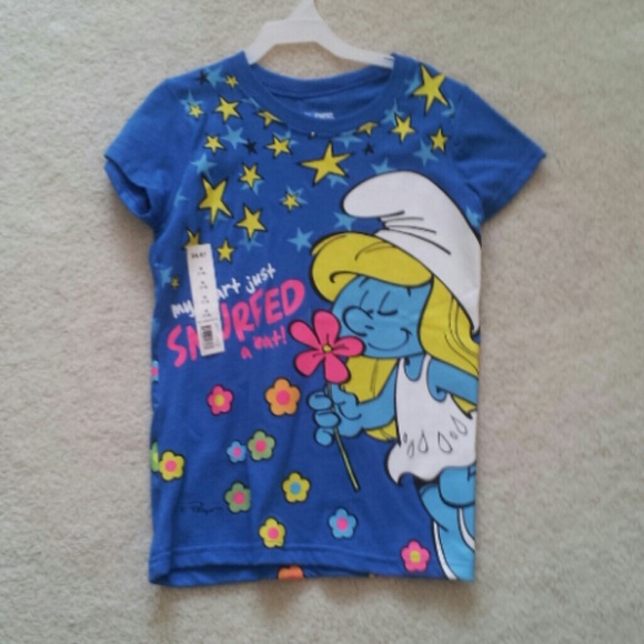 Girl's Smurfs Graphic Tee