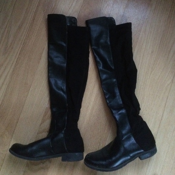 Up to the knees boots