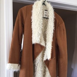 Brandy Melville shearling jacket
