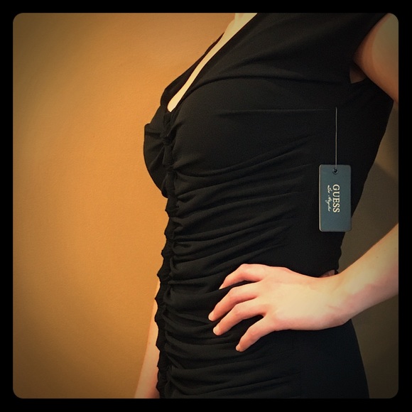 NWT Guess little black dress